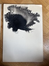 Encre abstraite art informel