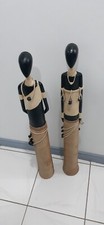 Retro J-line by Jolipa African Desire Floor Table Top Large Resin Statue Set x 2