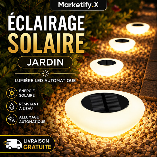Lampe solaire led - led, jardin
