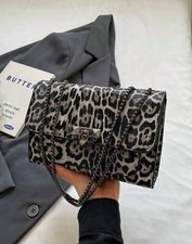 Sac Léopard Femme Noir A