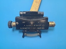 Kershaw & Son Mark III Clinometer Sight No. 2439   1919