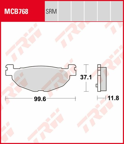 Plaquettes frein trw - frein,