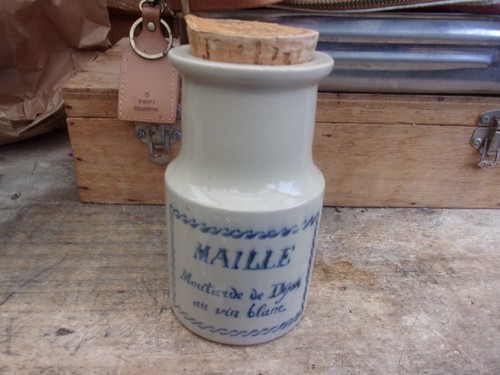 Pot moutarde ancien grès - moutarde, .(