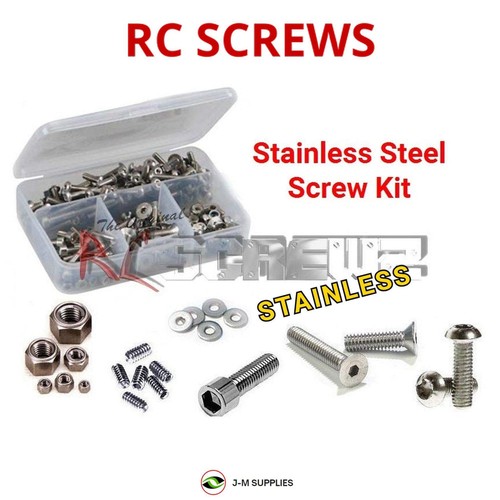 Rcscrewz stainless screw kit - screw,