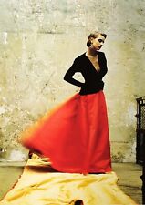 DAVID SEIDNER  - ABENDKLEID VON YVES SAINT LAURENT, 1985 -  Unsigned Edition EXC
