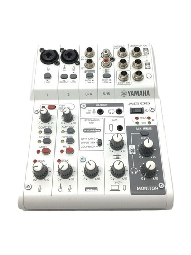 Yamaha ag06 mk2 6ch - mk2, live