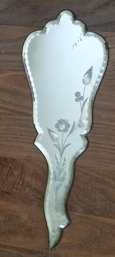 Miroir main verre - main,