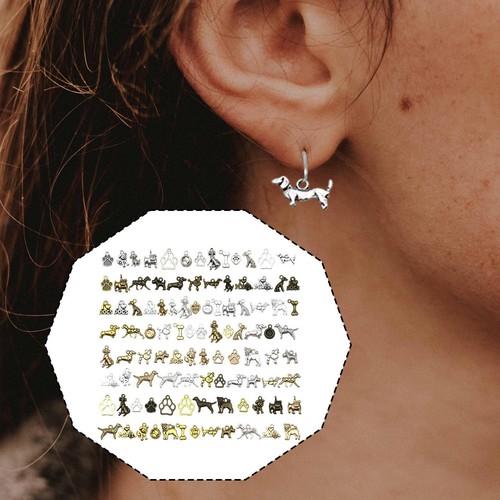 100 pendentifs breloques pour