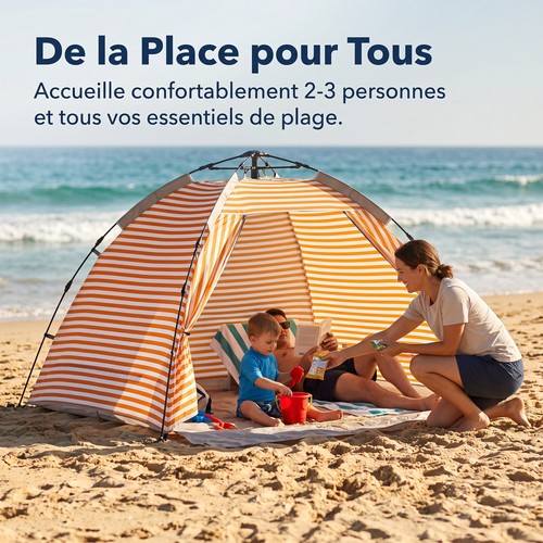 Tente pop plage - pop, 2-3