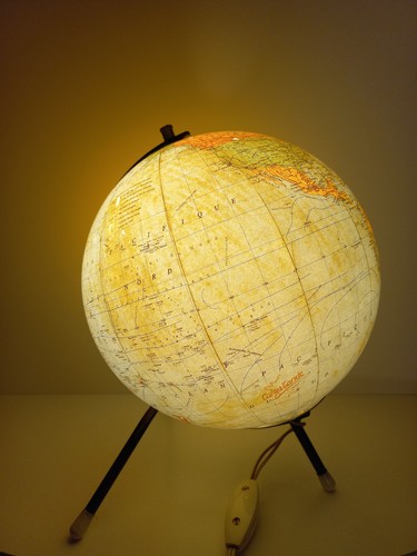 Globe mapemonde lampe - globe, de