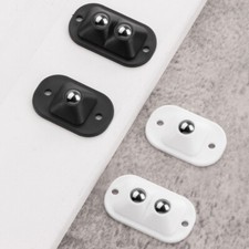 4 pièces roulettes pivotantes à billes chariot à roues en acier pour un mouve