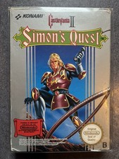 Castlevania 2 Simon's Quest NES-QU-EEC-FRA jeu boîte complet très bon état