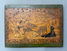 Bergère, panneau de bois