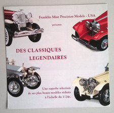 Brochure FRANKLIN MINT 