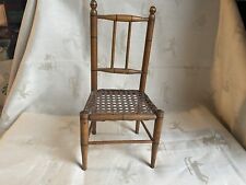 Chaise Ancienne De Poupée 1900/1920 CANNÉE , Mobilier, Jouets , Poupons, Ours