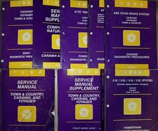 Lot de 8 manuels d'entretien