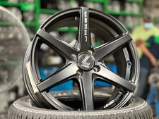 Roue noire artisanale 4x100 neuve 16x7J LENSO JAGER (lot de 4) HONDA compatib...