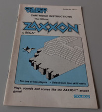 Notice en anglais pour jeu