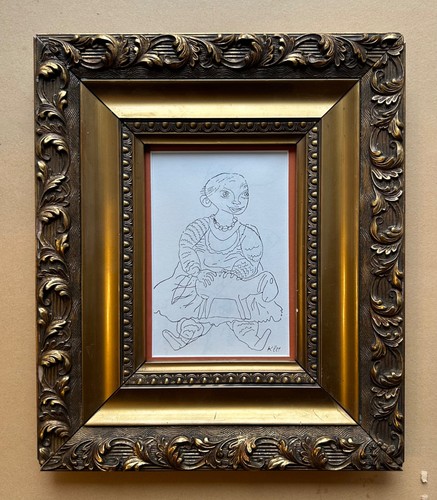 Cadre ancien avec - ancien, motif