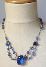 collier ancien couleur or