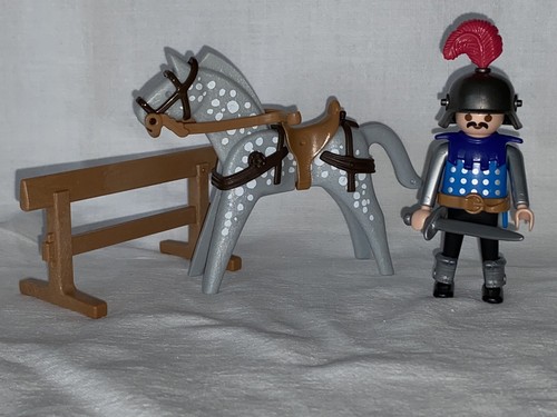 Playmobil knight horse barrier - playmobil,