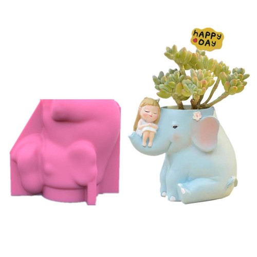 éléphant moule silicone - moule,