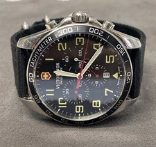 Victorinox Swiss Army Fieldforce Chrono 241852 Men's Watch 42mm Black Dial