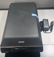 Epson Perfection V600 Photo Scanner, No Film Holders, Tested With 3rd Party Cord