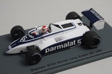 1:43 Spark S4790 Brabham BT49 Winner Long Beach GP 1980 #5 N. Piquet model car