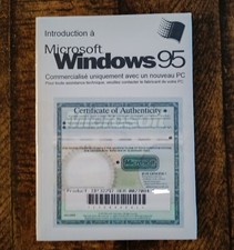 Licence Windows 95 - Microsoft