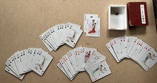 PLAYING CARDS LE REVE DU PAVILLON ROUGE DREAM OF RED MANSIONS Geisha Asian Lady