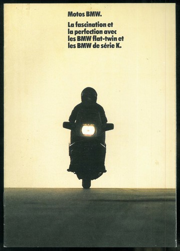 Brochure bmw 100 - 100, rs