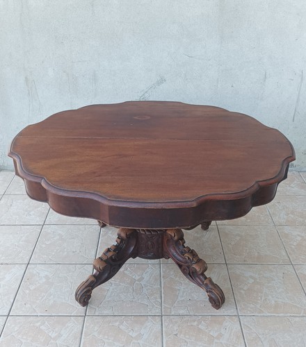 Table style anglais acajou - table,
