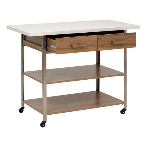 Ilot cuisine côme 120cm - ilot, de