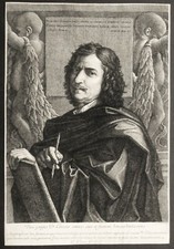 Gravure Nicols POUSSIN par