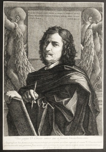 Gravure nicols poussin - gravure,