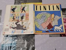 PANINI COMPLETE ALBUM TINTIN ET MILOU 240 VIGNETTES LOMBARD 1989 HERGE EXCLUDED