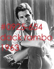 VINTAGE MALE PORTRAIT #0925-654 -dack rambo  1963 -free shipping in usa