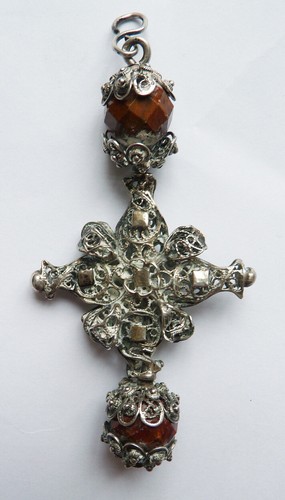Grande croix pendentif argent - grande,