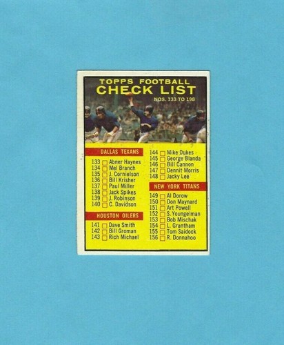 1961 topps 198 - topps, #198