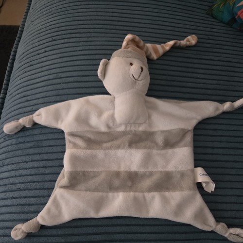 Doudou plat ours crédit - doudou,