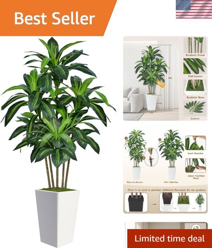 6ft artificial dracaena tree - 6ft,