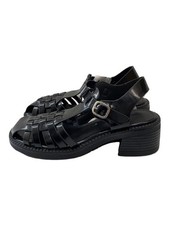 ZARA Sandals 39 BLK