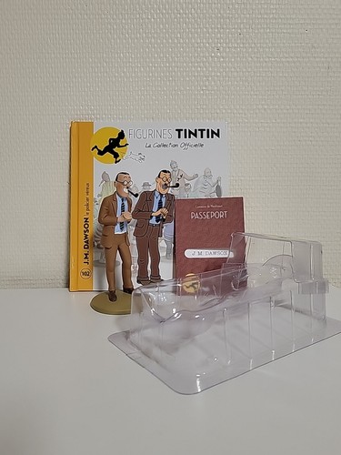 Figurine tintin 102 - tintin, n°102