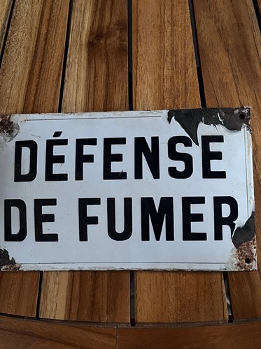 Ancienne plaque émaillée - ancienne,