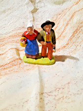 Santon Carbonel couple paysan