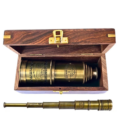Ancien télescope laiton - télescope,