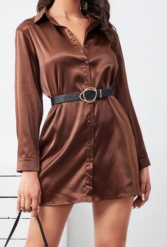 Courte robe chemise - ,