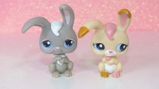 LOT authentic littlest LPS 14 1899 bunny rabbit lapin petshop pet hasbro