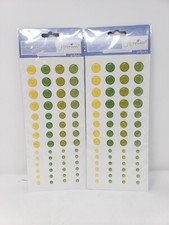 Crystal Stickers & Recollections Assorted White Self Adhesive Jem's and Pearls